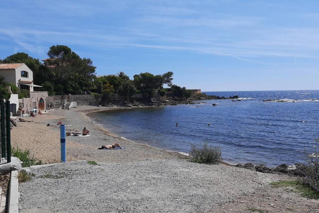 Charmant Appartement Vue Mer A 100M De La Plage. Saint Aygulf Eksteriør bilde